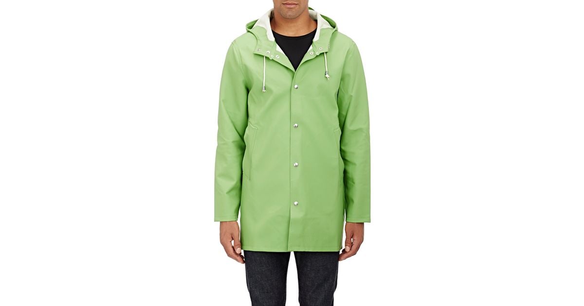 stutterheim raincoat green