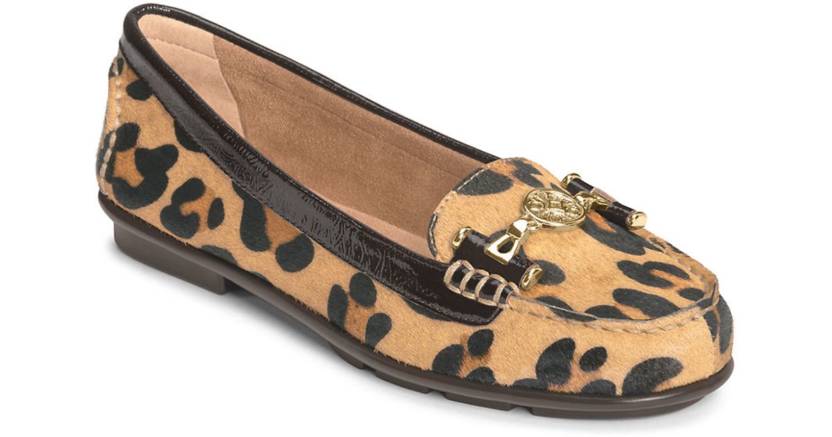 aerosoles leopard loafer aerosoles nuwlywed loafers in multicolor lyst aerosoles leopard loafer aerosoles nuwlywed loafers in multicolor lyst