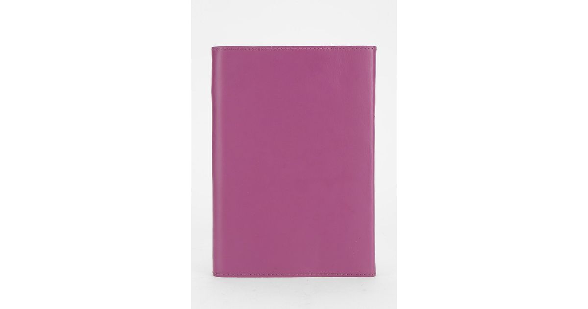 Lyst Urban Outers Oh Snap Leather Journal In Purple For Men