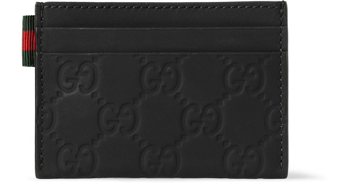 card holder wallet mens gucci