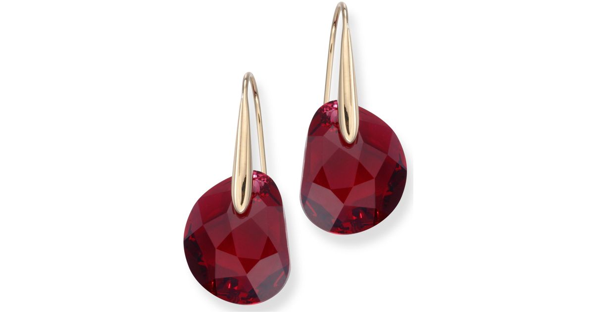 Lyst Swarovski Bordeaux Galet In Purple