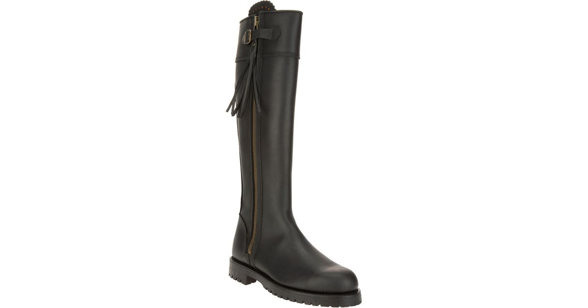 penelope chilvers mid calf tassel boot