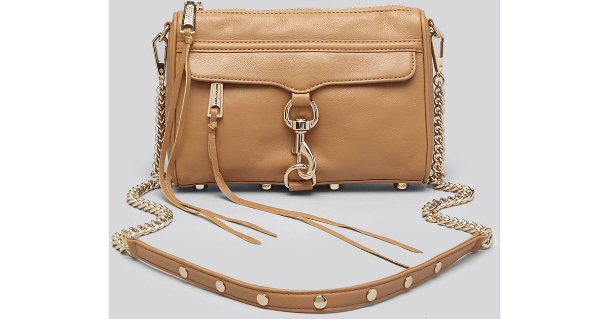 rebecca minkoff gold crossbody