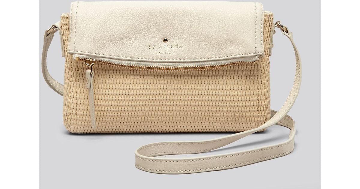 Lyst Kate Spade New York Crossbody Cobble Hill Straw Mini Carson Lyst Kate Spade New York Crossbody Cobble Hill Straw Mini Carson In Natural