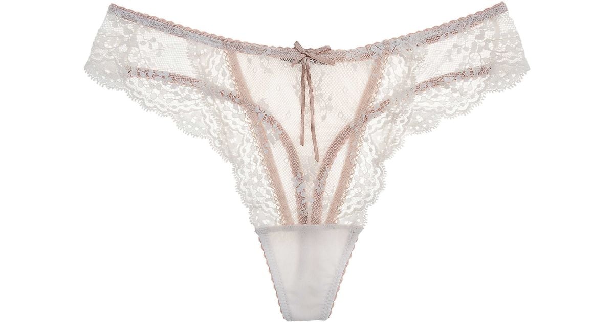 Heidi klum intimates Sofia Thong in Natural Lyst