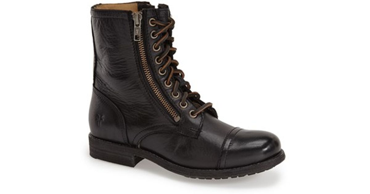 frye tyler double zip boot