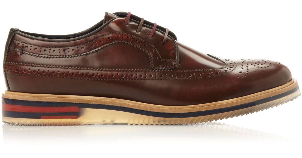 ted baker brown brogues