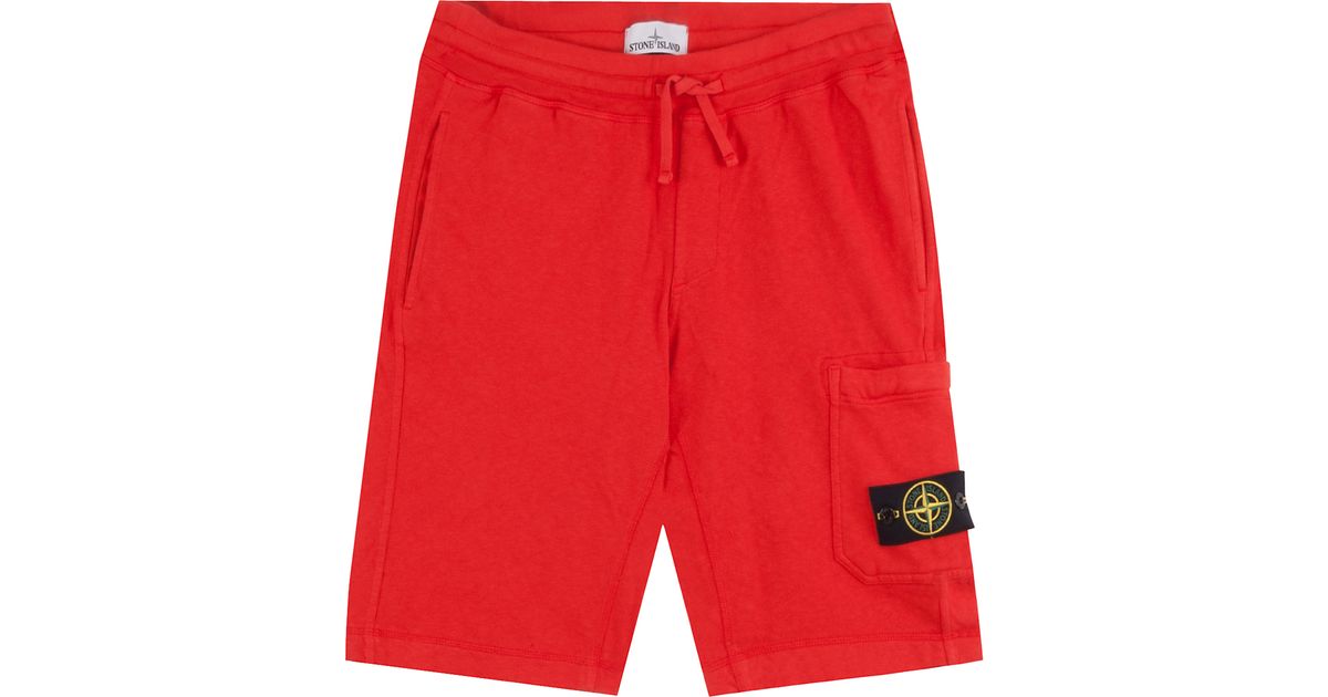 stone island sweat shorts