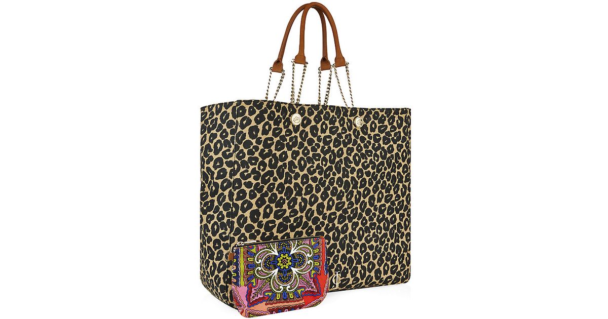 Juicy Couture Leopard Beach Tote Bag Lyst