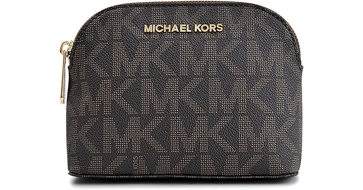 michael kors cosmetics case train case makeup bag