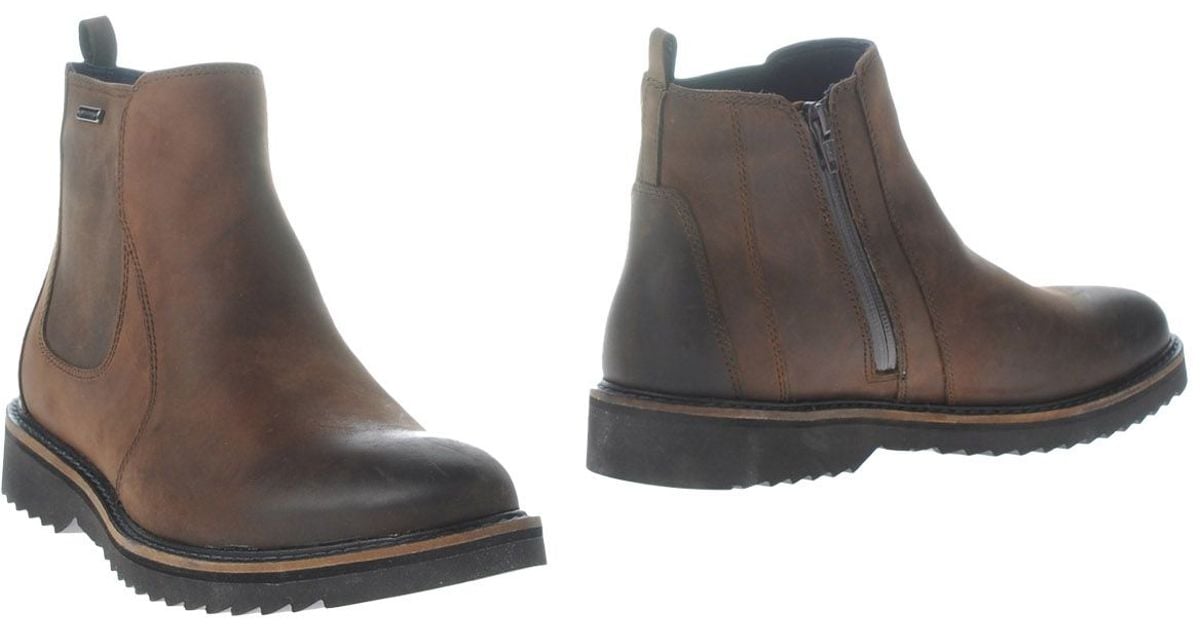 geox comfort leather boots