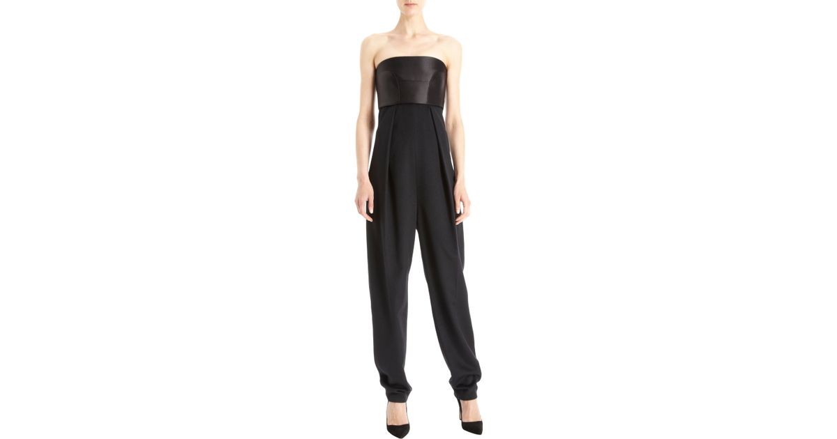 The row Topa Jumpsuit in Black | Lyst