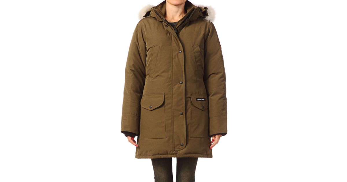 Canada Goose coats replica store - Canada goose Trench / Parka in Green | Lyst
