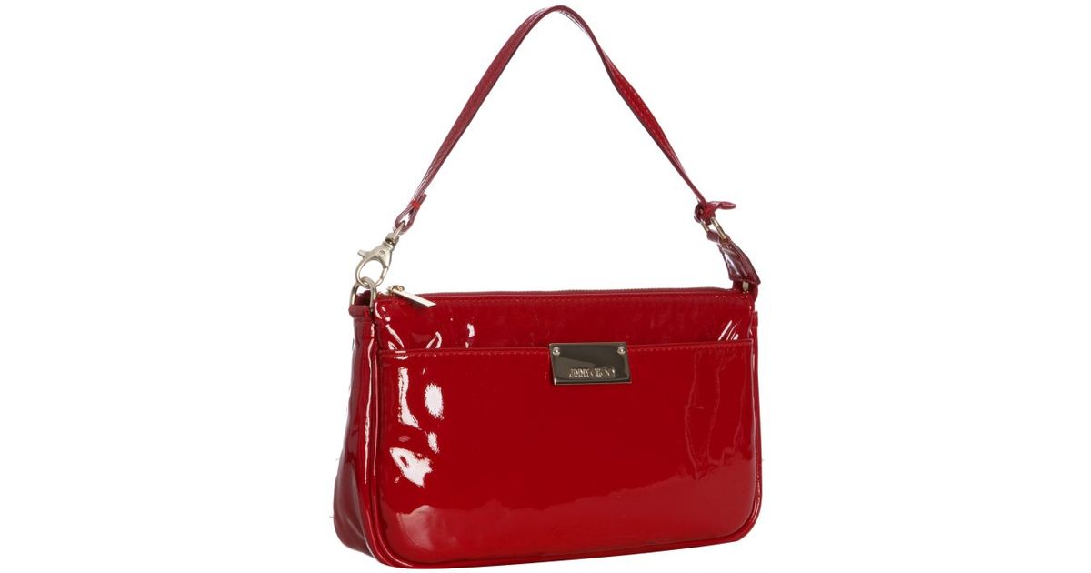 jimmy choo red purse