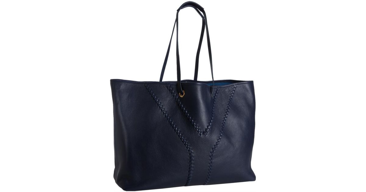 yves saint laurent navy bag