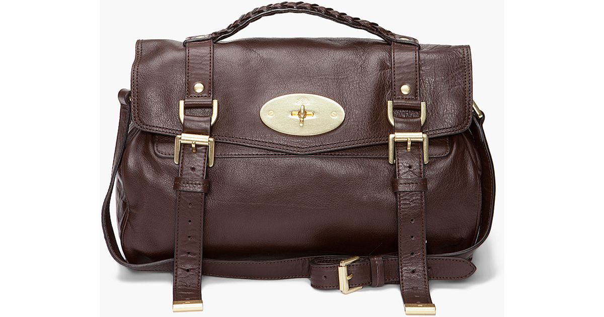 Lyst Mulberry The Alexa Bag In Brown
