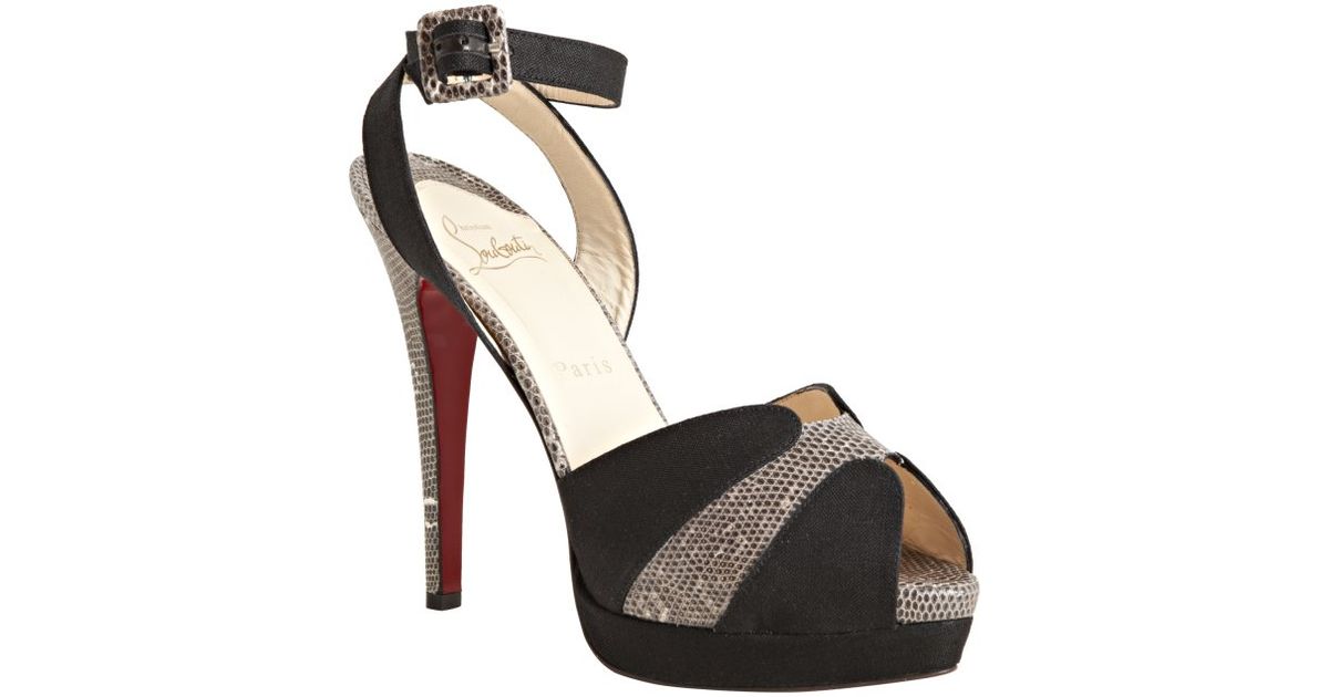 Artesur ? christian louboutin lizard skin sandals