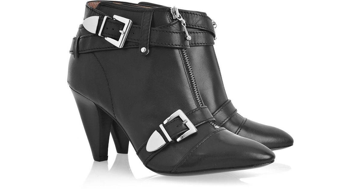 belle 100 leather ankle boots