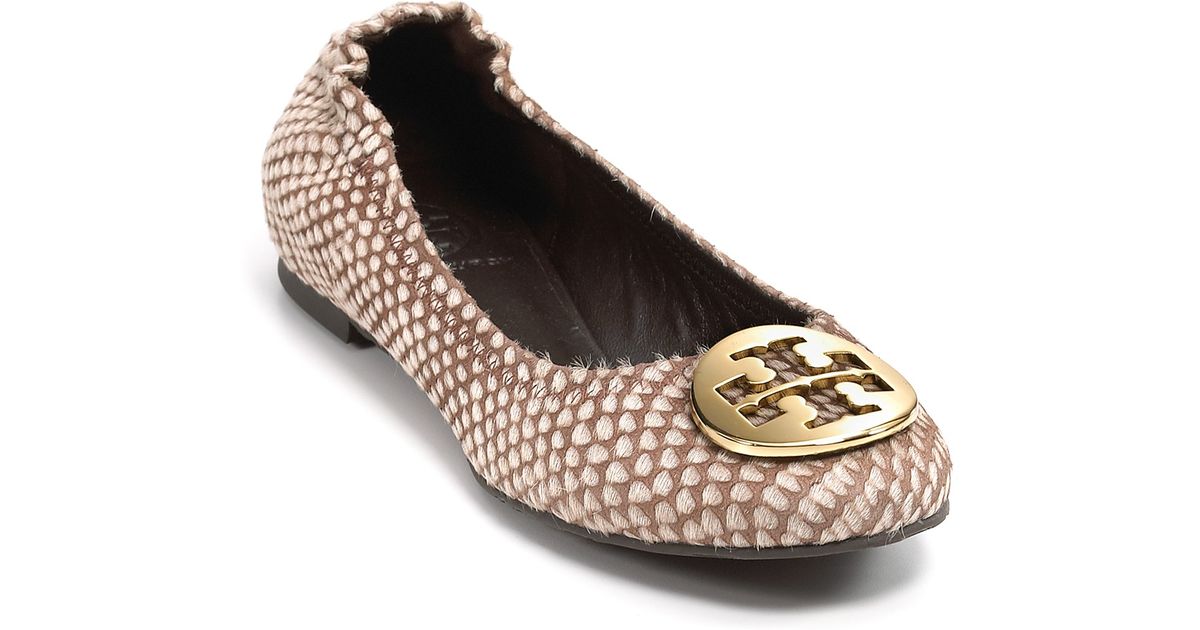 tory burch snake print flats