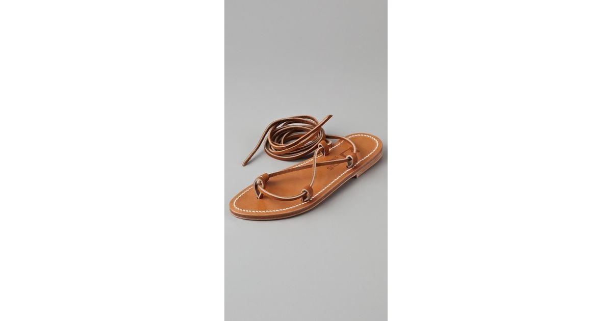 k jacques wrap sandals