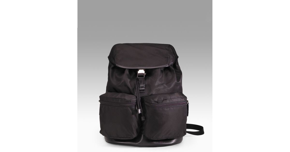 Prada Backpack in Black for Men (nero) | Lyst  