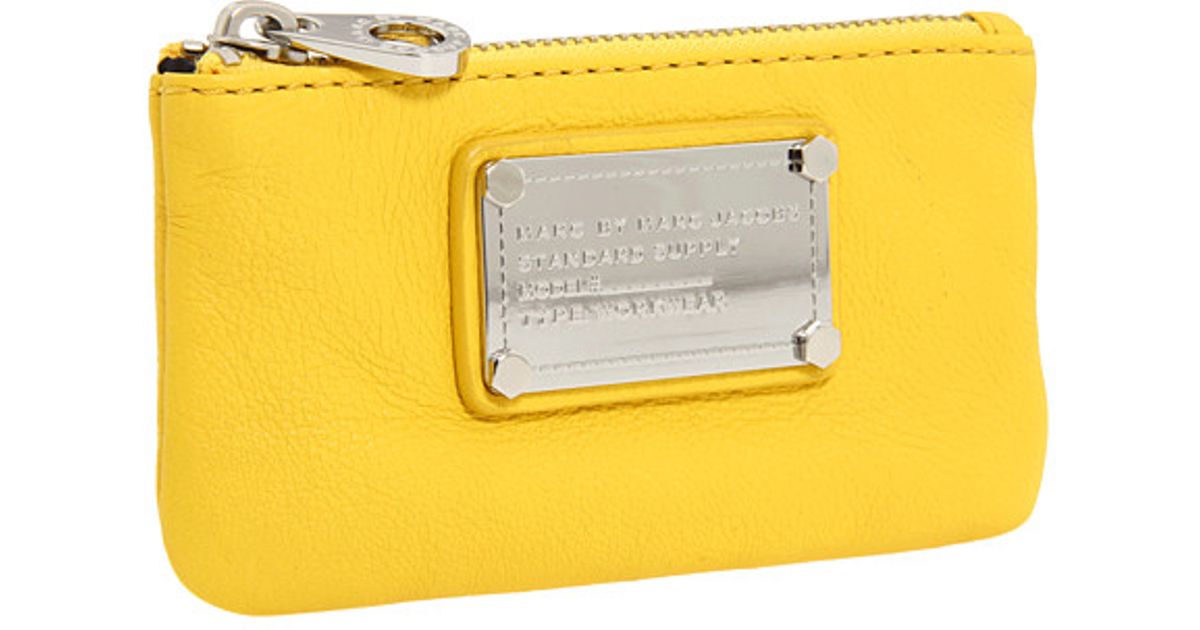 Lyst - Marc by marc jacobs Classic Q Key Pouch in Yellow