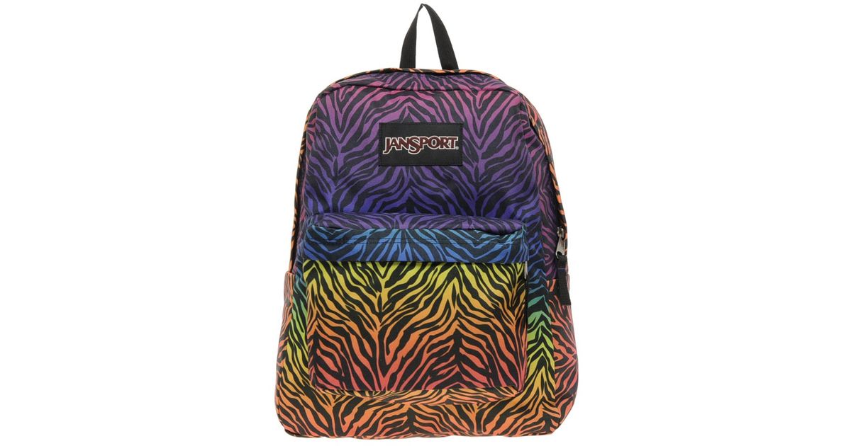 Lyst Jansport Superbreak Backpack with Zebra Print for Men