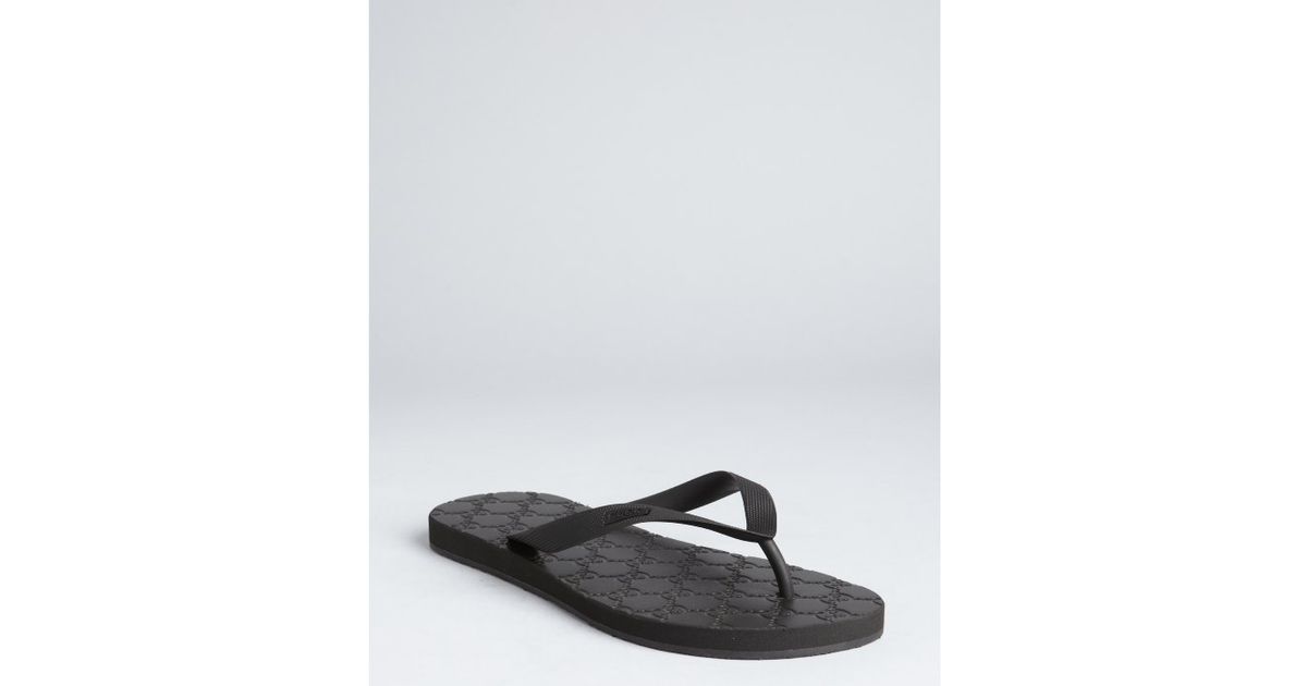 gucci thong flip flop