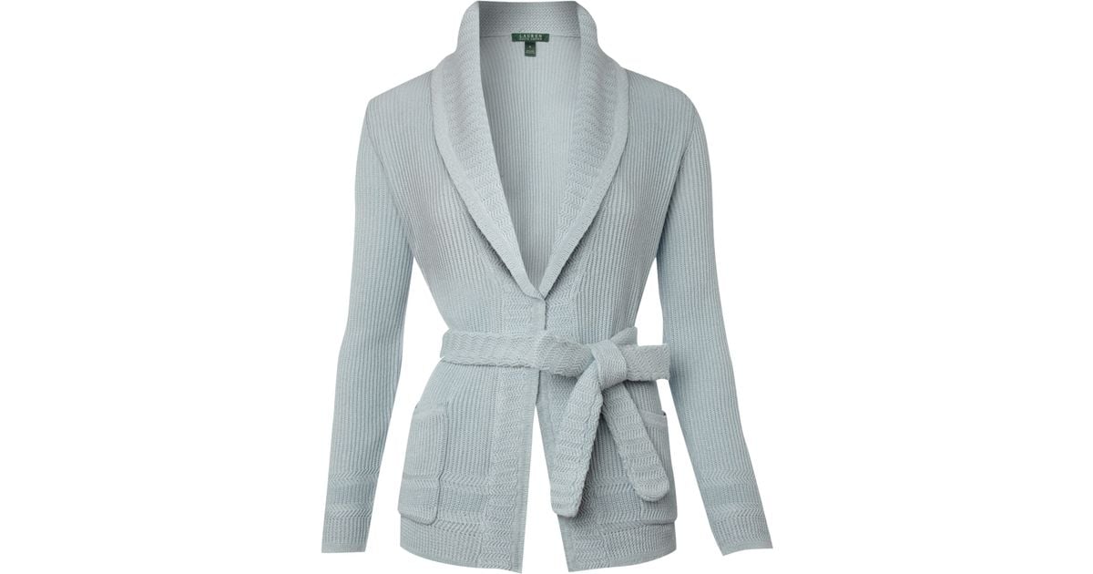 Navy Blue Oversized Fringe Shawl Cardigan