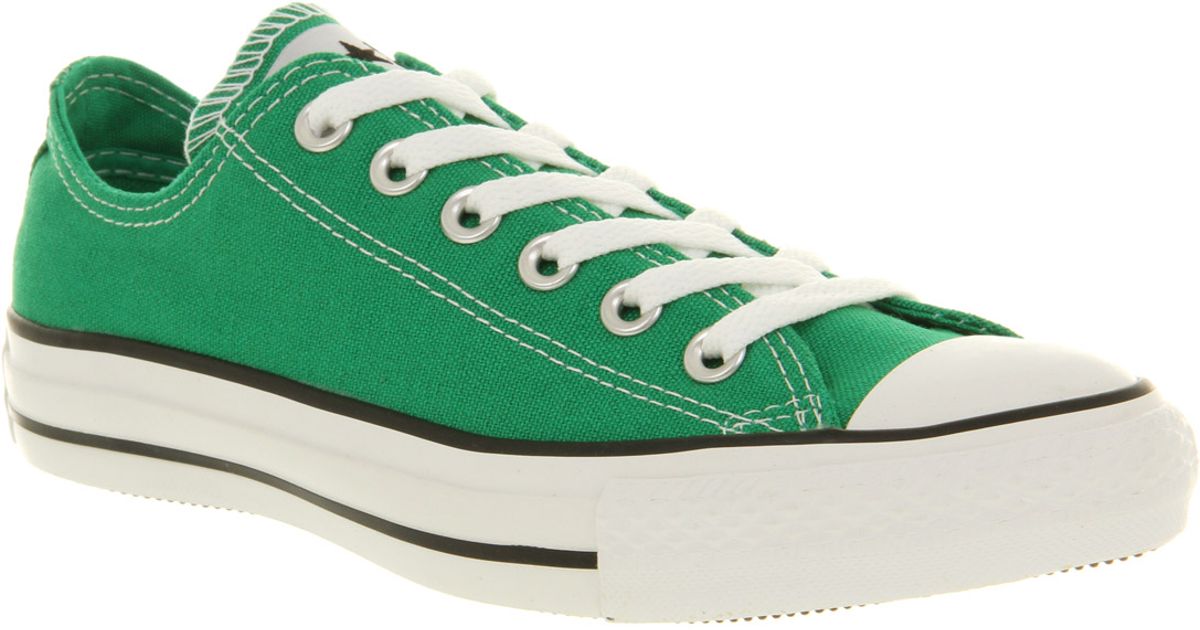 Lyst - Converse All Star Ox Low Jelly Bean Green in Green for Men