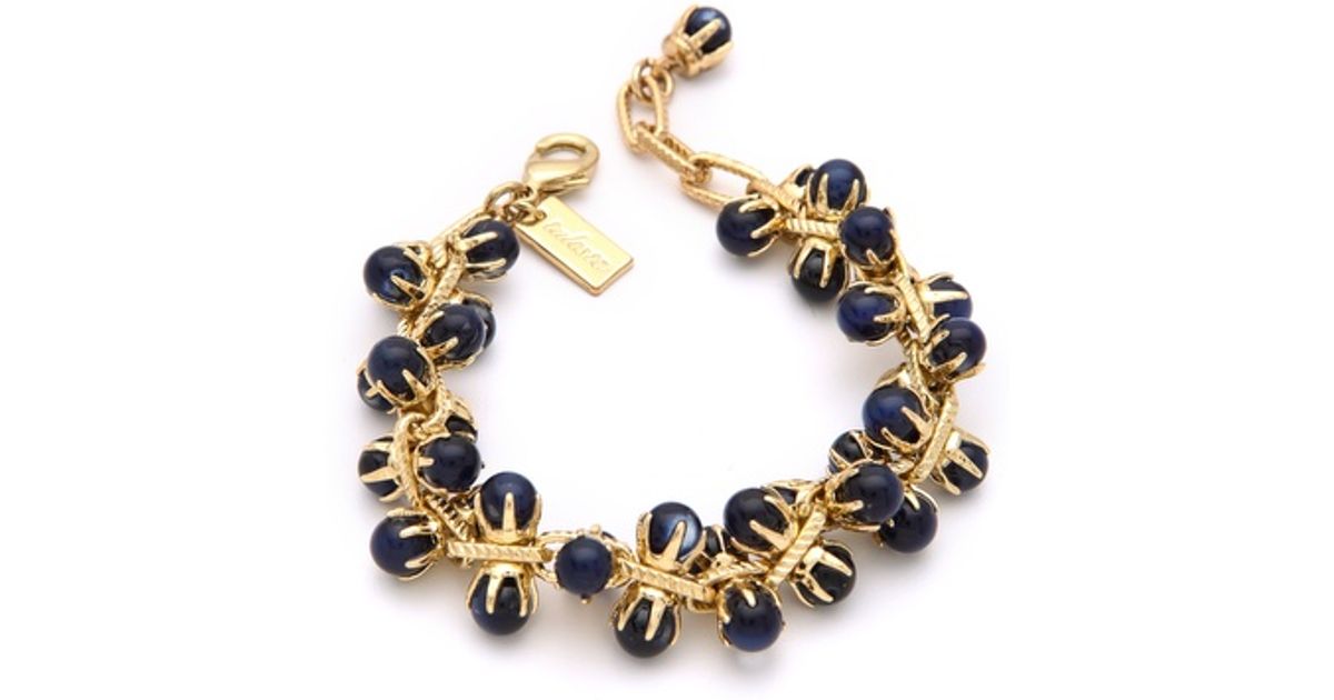 Lyst Tuleste Small Claw Bracelet In Blue