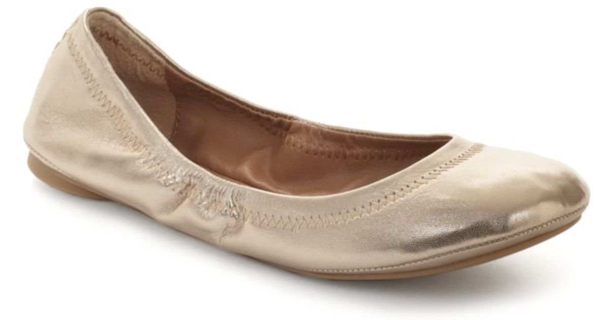 lucky brand emmie flats pewter