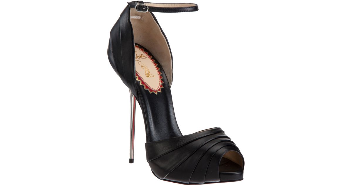 christian louboutin shoes replica - Christian louboutin Armadillo Bride in Black | Lyst
