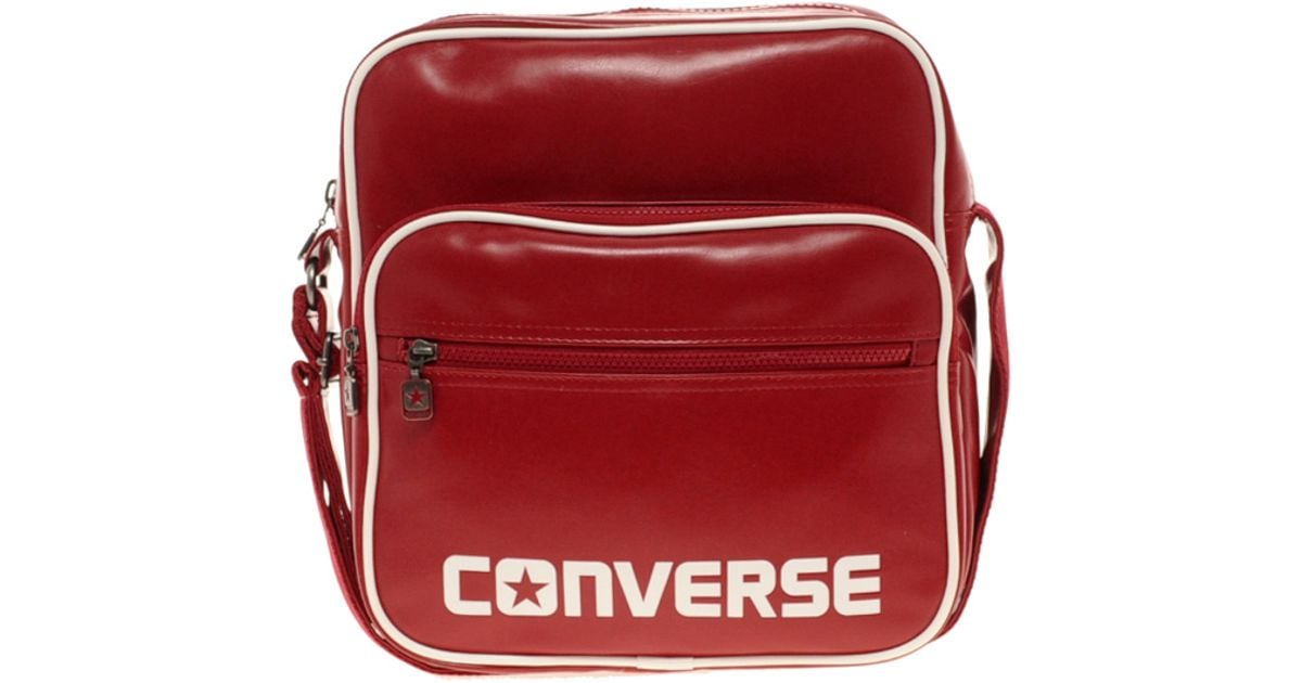 Lyst Converse Messenger Bag In Red For Men