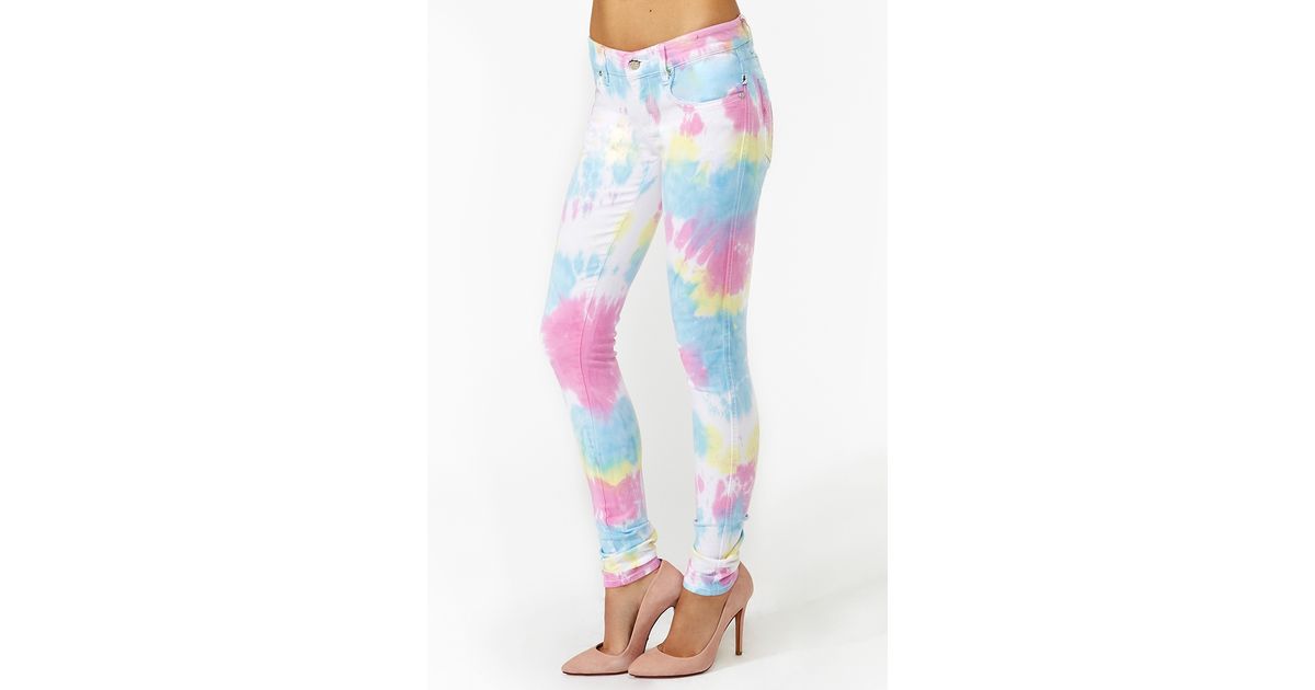 nasty gal tie dye joggers