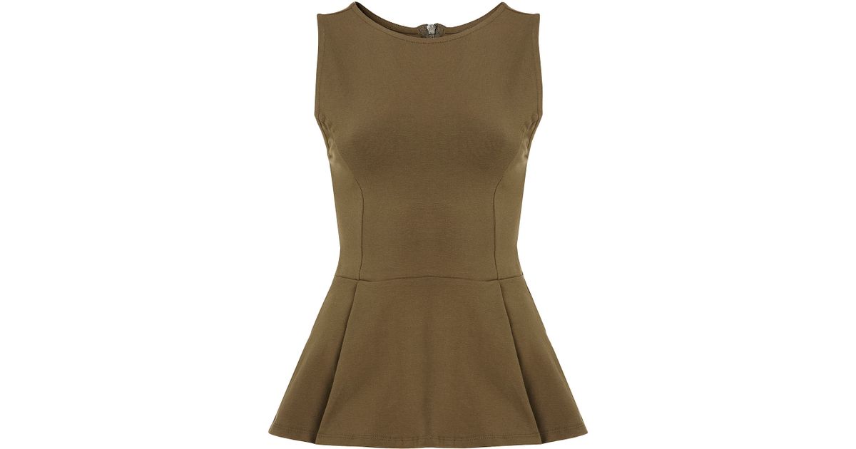 damen top khaki