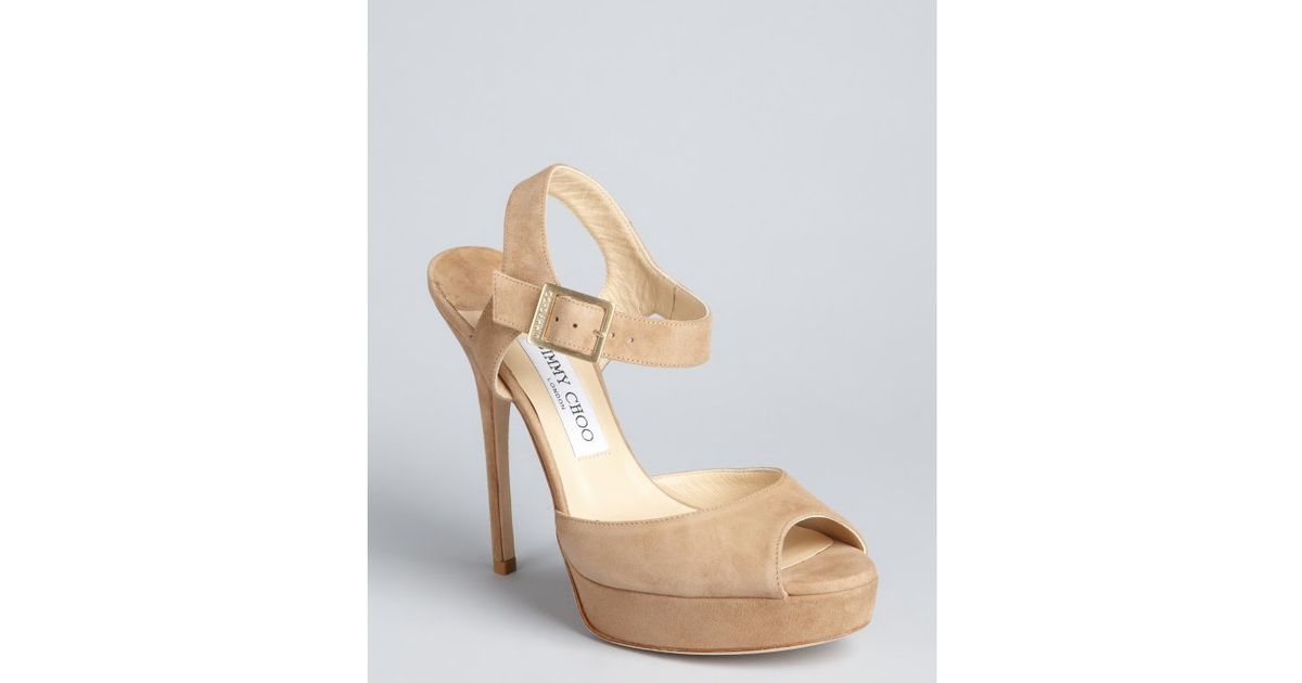 jimmy choo nude heel