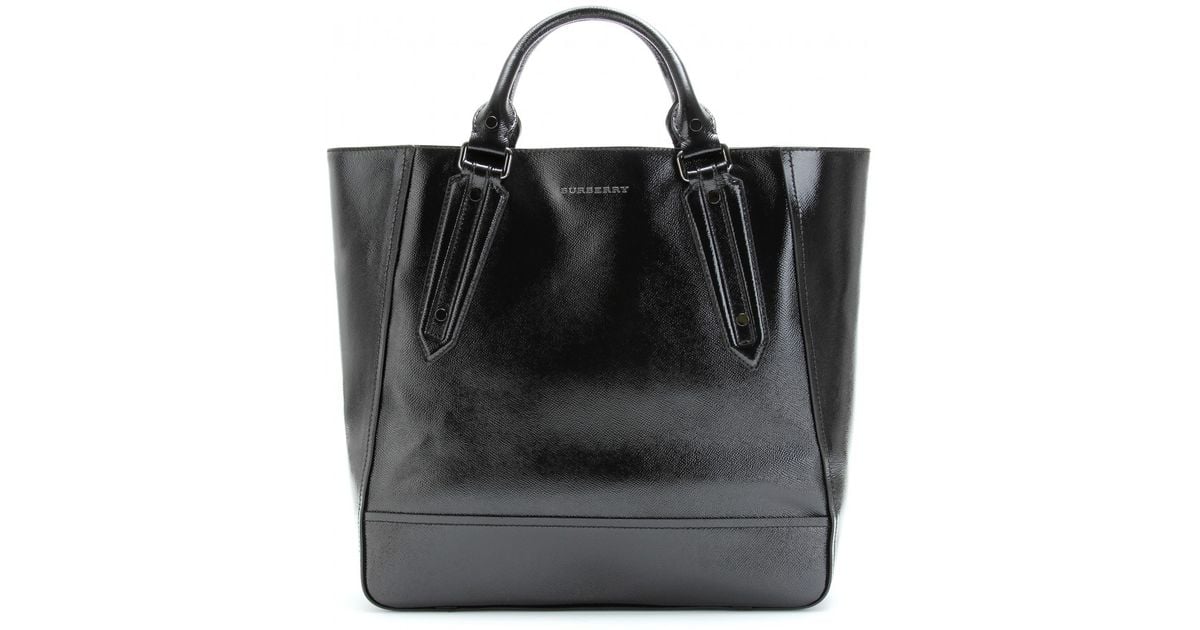 burberry large leather tote