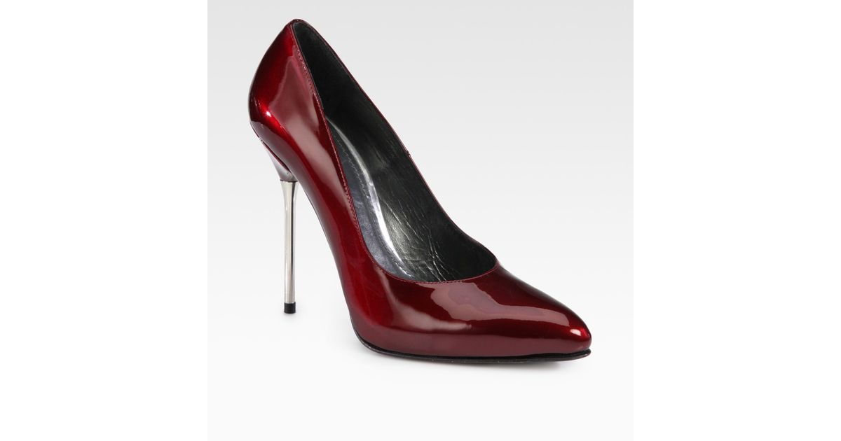 metal heel pumps