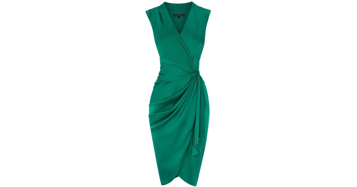 coast forest green dress