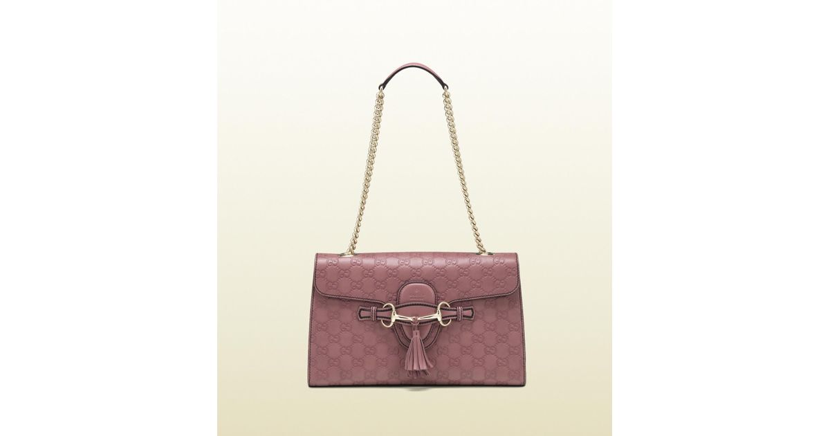 gucci emily bag pink