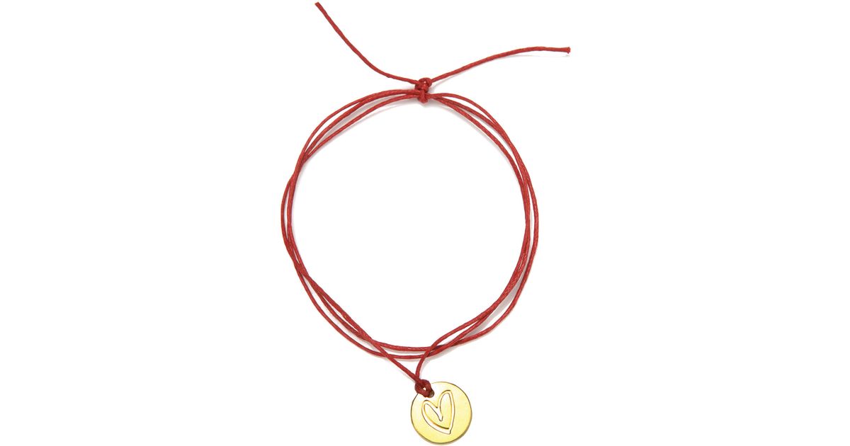 Lyst Top Shelterbox Charity Bracelet In Red