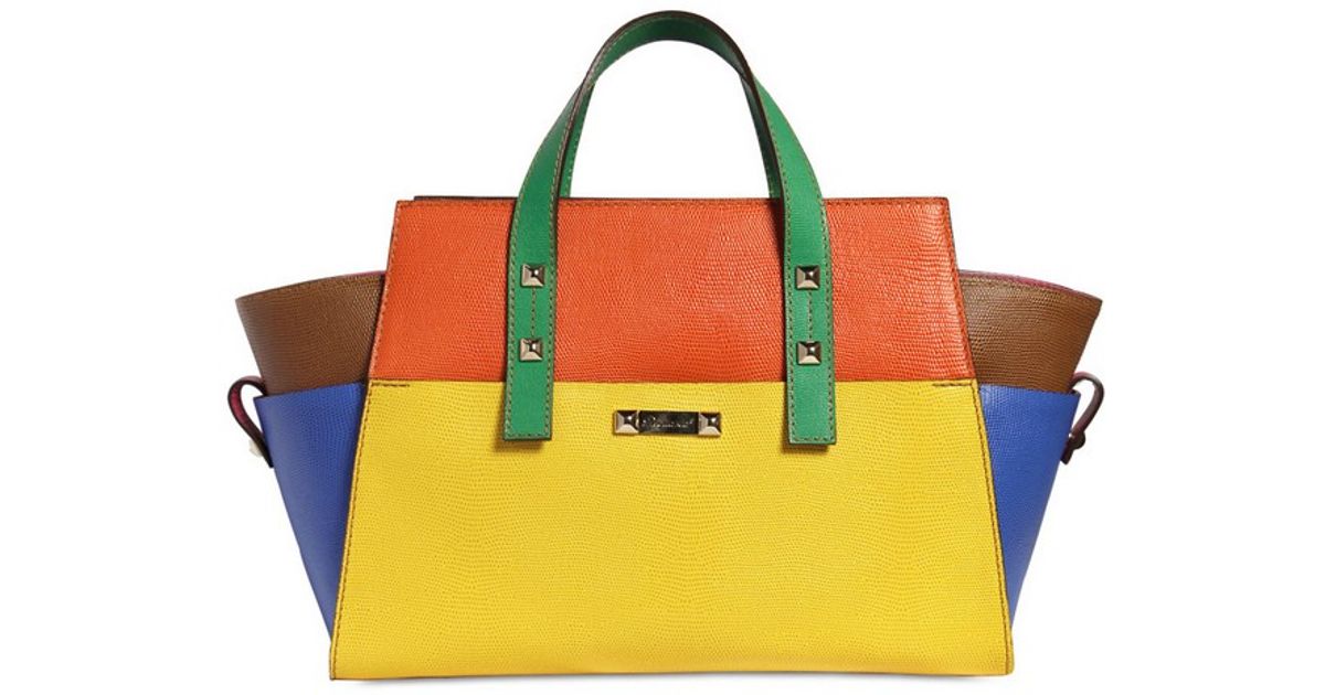 Lyst - Dsquared² Toronto Karung Printed Leather Bag