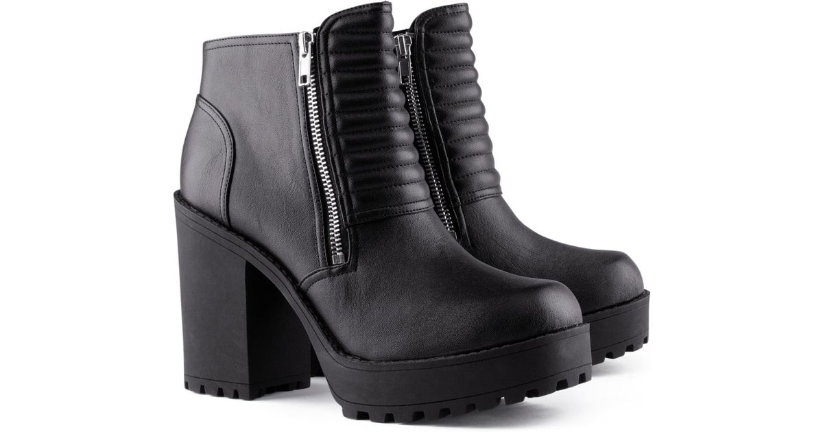 h&m canvas boots