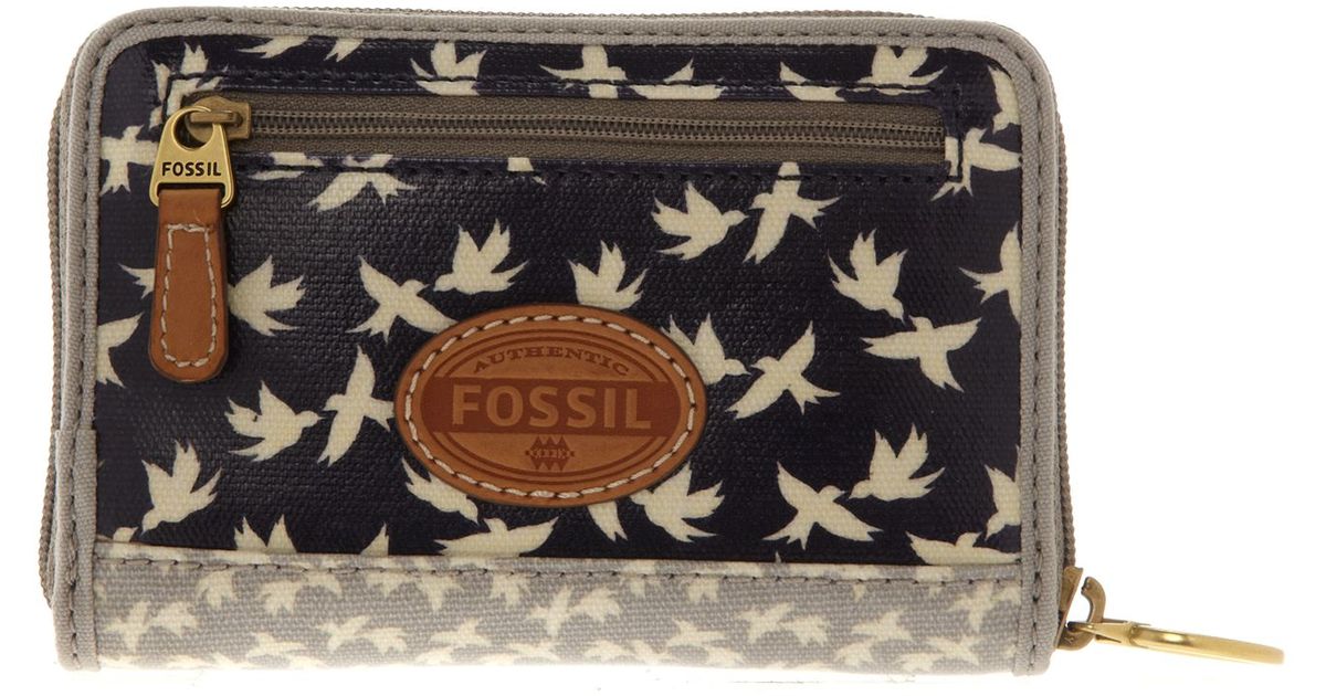 fossil key purse