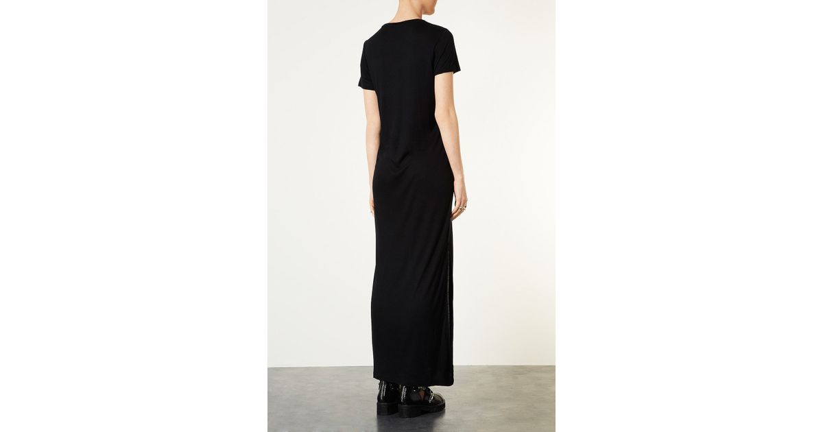 With Tags Missguided, Topshop Black Long Sleeved Split Maxi Dress ...