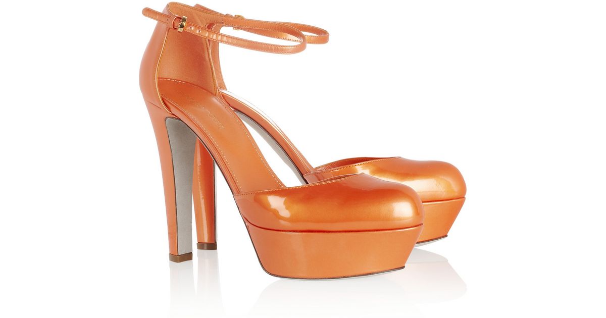 sergio rossi platform pumps