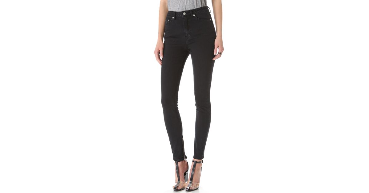 high waisted legging jeans