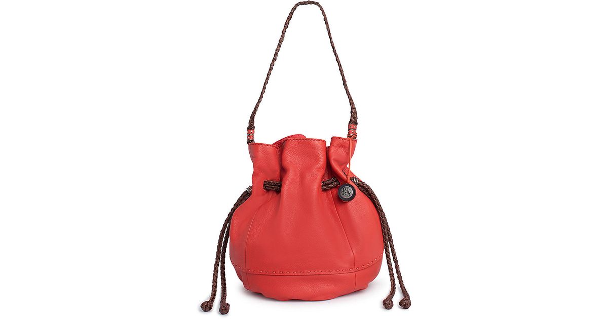 red sak purse