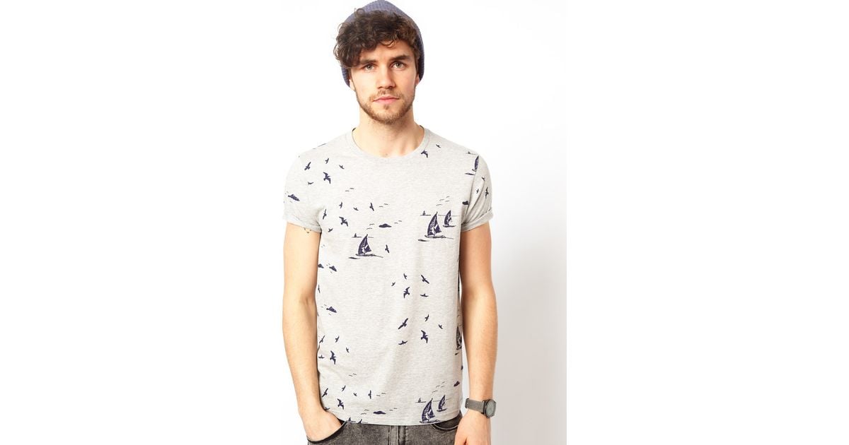 asos grey tshirt